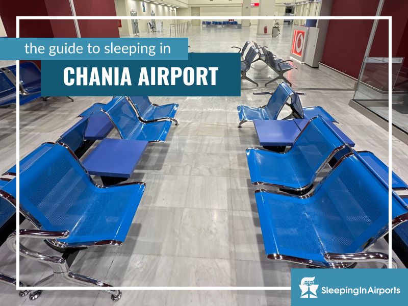 sleeping in chania airport