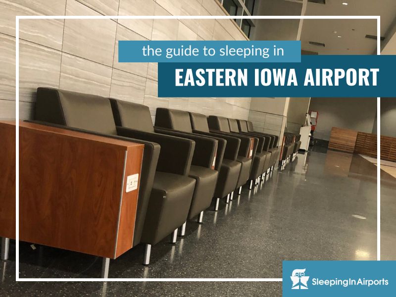 sleeping in eastern iowa airport