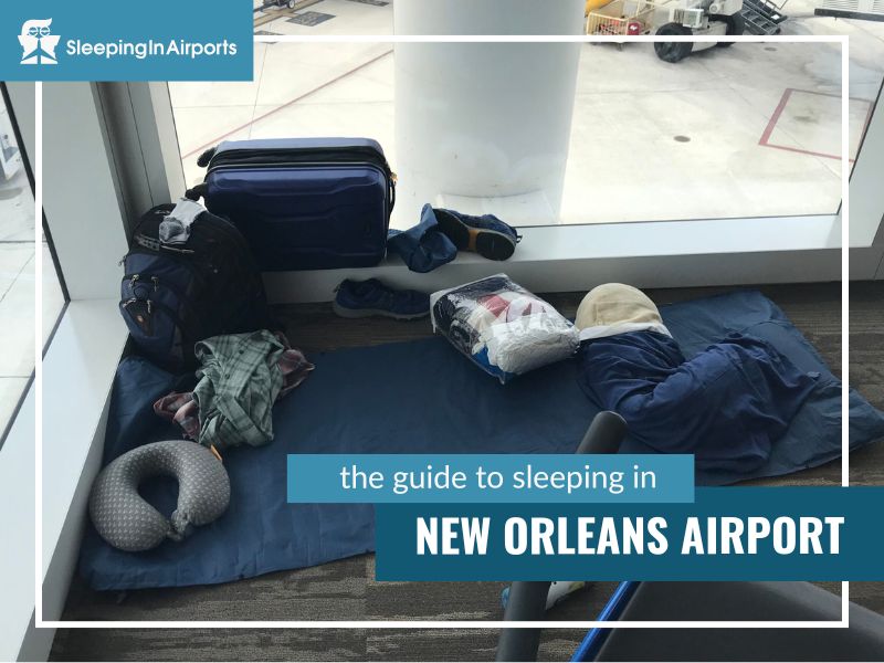 sleeping in new orleans airport