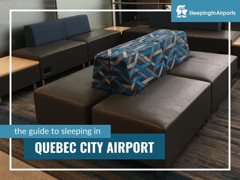 sleeping in quebec city airport