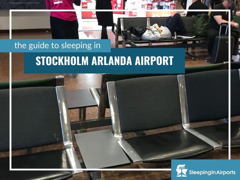 sleeping in stockholm arlanda airport