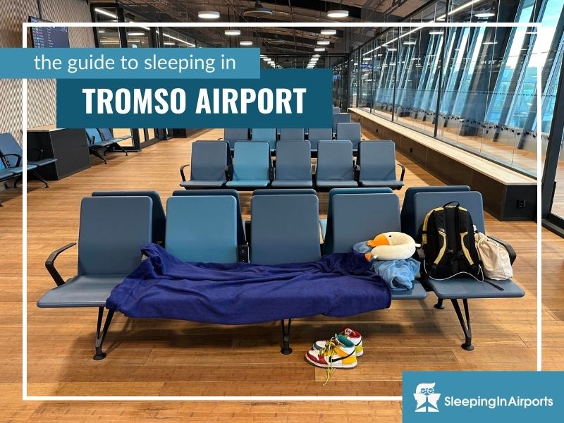 sleeping in tromso airport